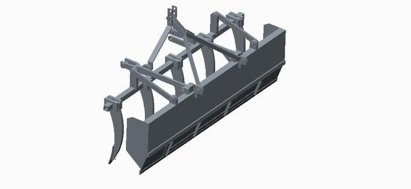 tractor scraper attachment