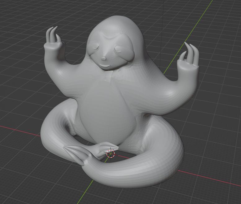 Meditating Sloth aka Preguiça Deboas