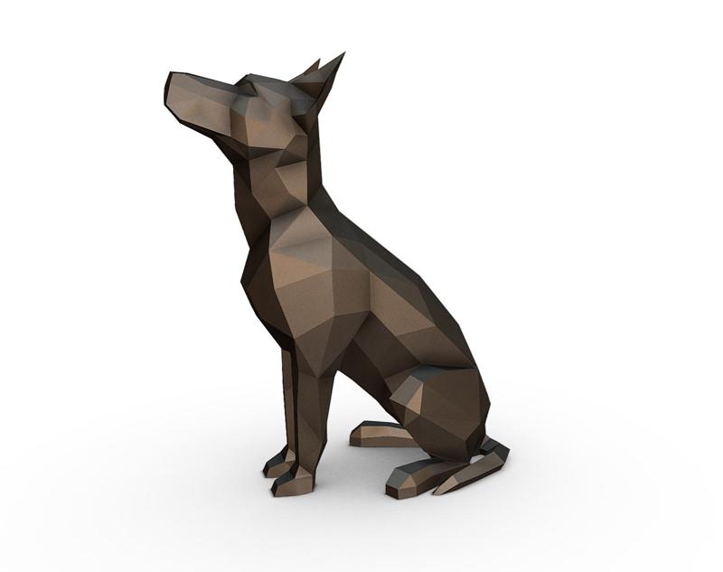 Australian Kelpie figurine