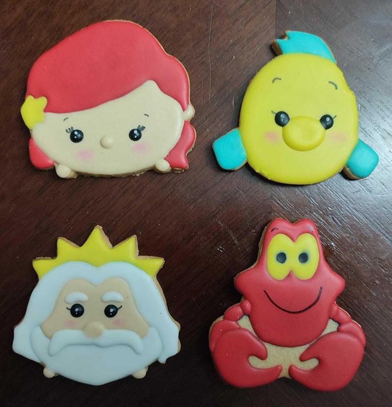 Little mermaid tsum tsum
