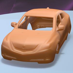 ACURA ZDX 2012  (1/24) printable car body