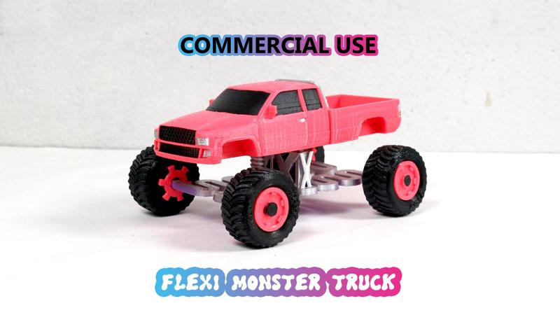 SUPER FLEXI MONSTER TRUCK | FIDGET TRUCK | COMMERCIAL USE