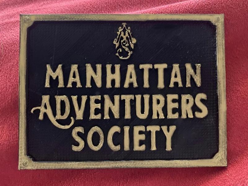 Manhattan Adventurers Society Magnet 