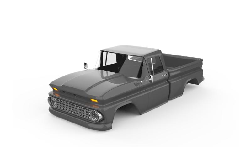 63 ford f 150 rc body shell