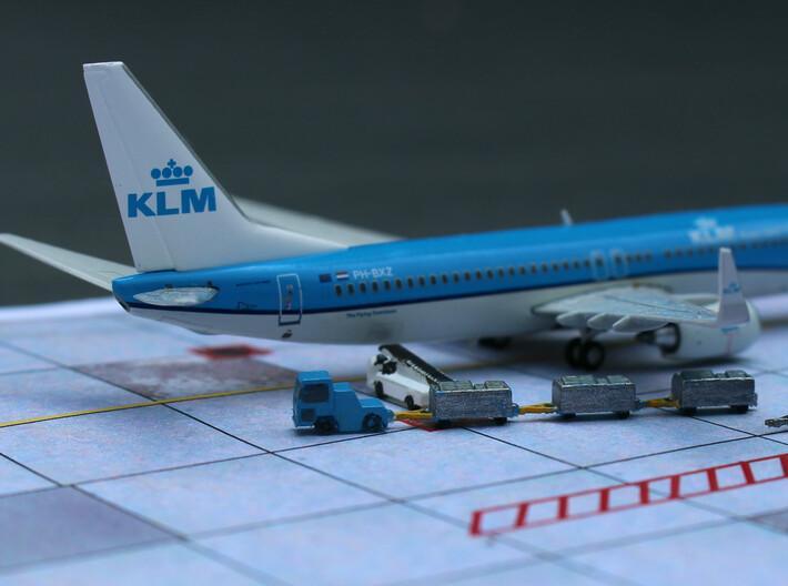 1:400 GSE Baggage Carts