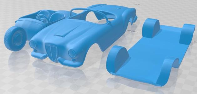 Lancia Aurelia GT Convertible 1954 Printable Car