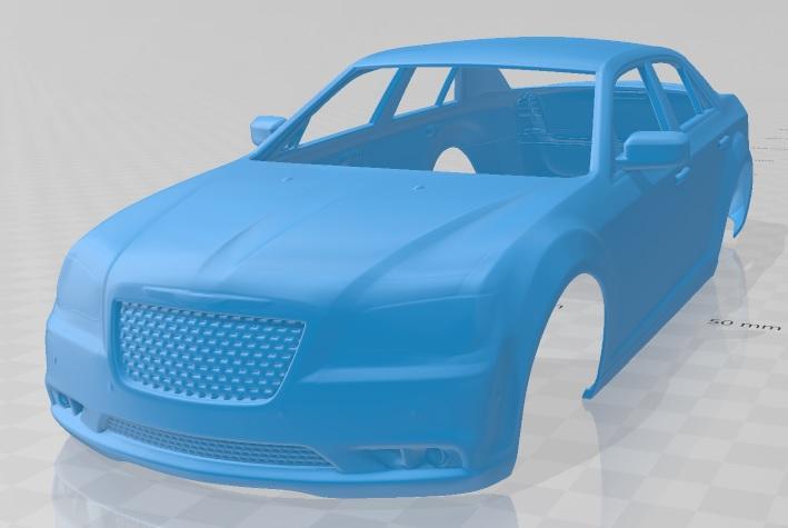 Chrysler 300 SRT8 2012 Printable Body Car