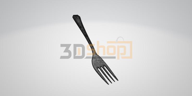 Fork - 3D Scan