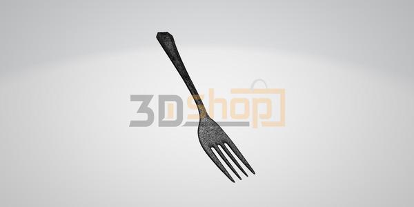 Fork - 3D Scan