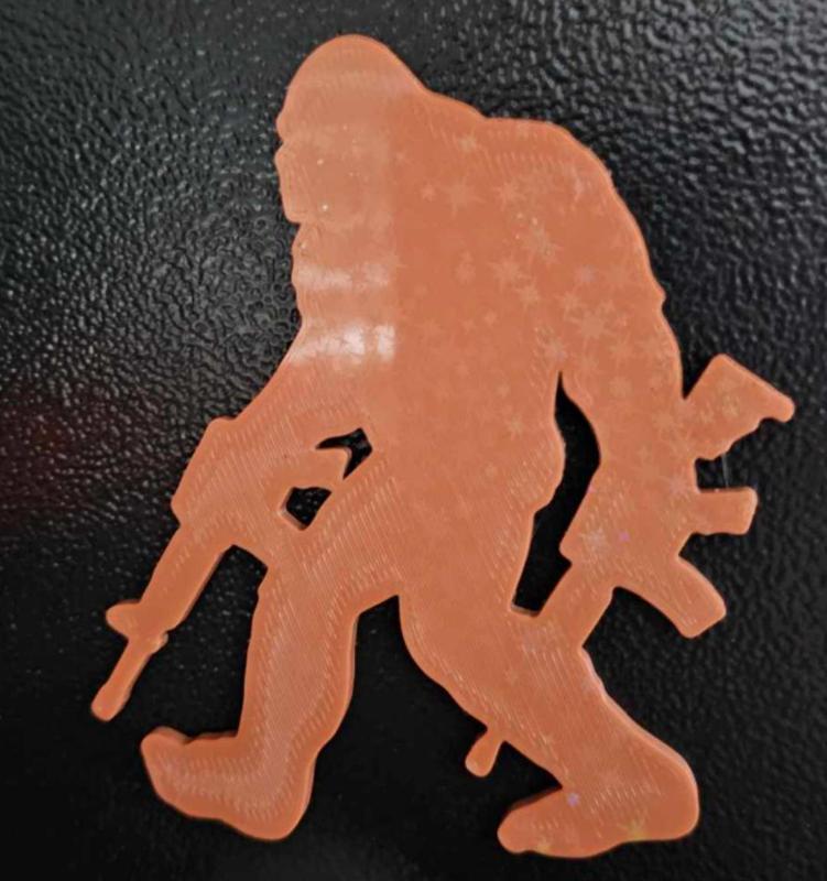 Bigfoot Magnet