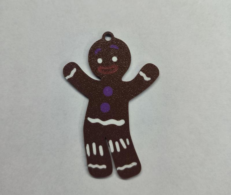Gingerbread Christmas ornament, Pendant