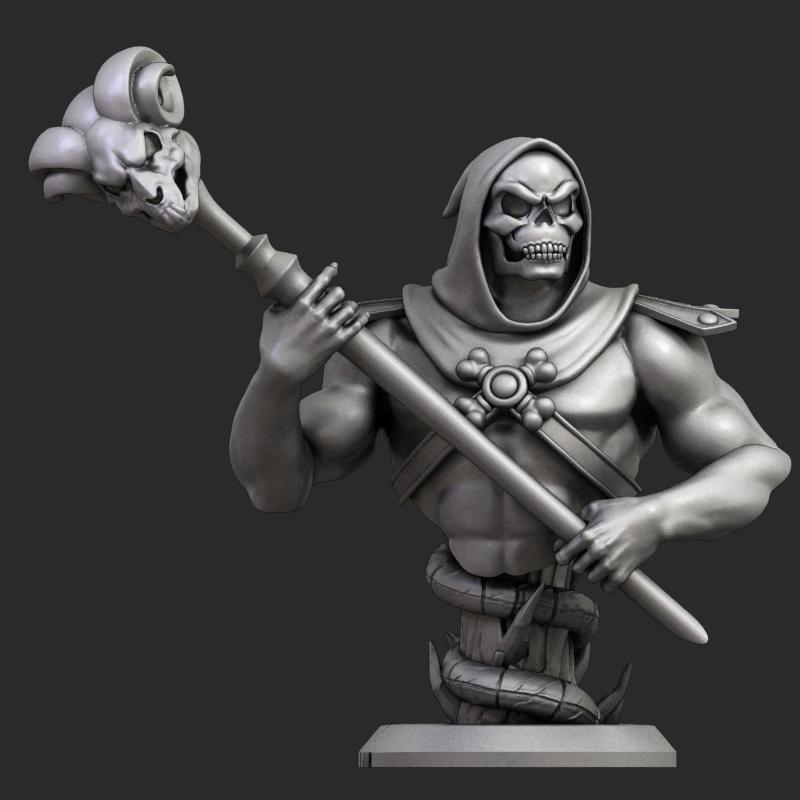 SKELETOR FILMATION / BUST