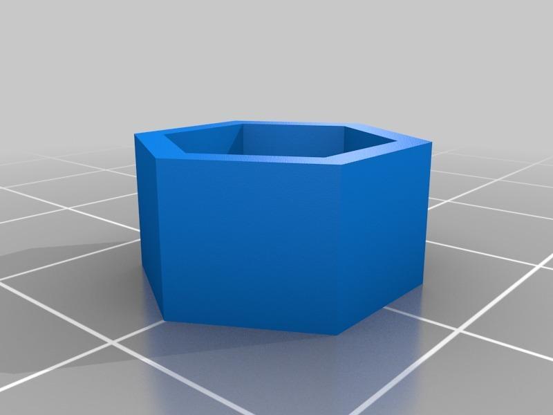M8 to M6 Hex Nut Reducer