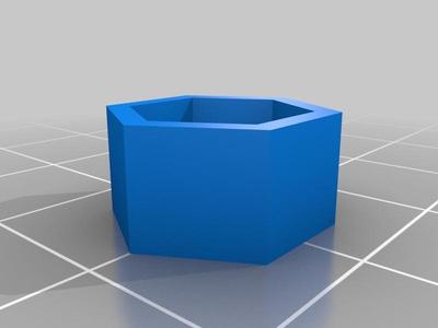 M8 to M6 Hex Nut Reducer