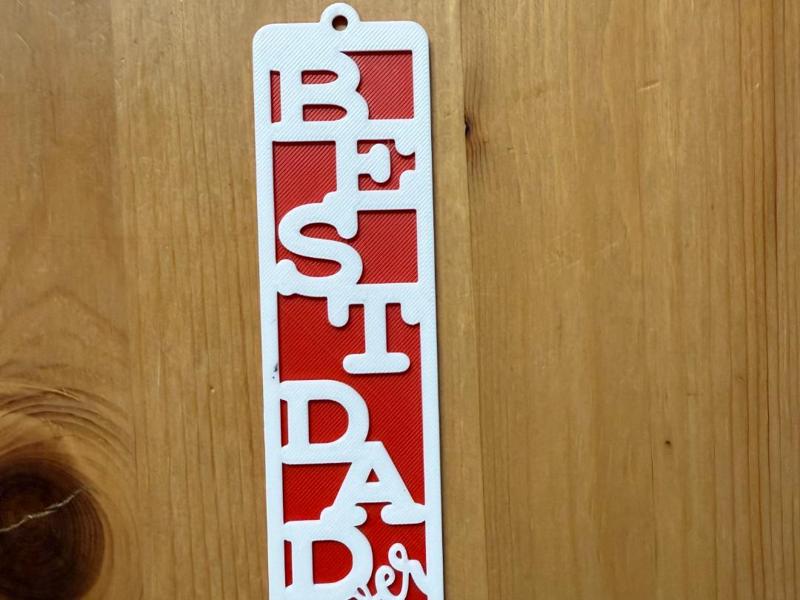 Best Dad Ever Bookmark