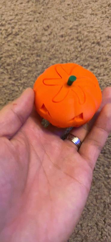 Halloween passthrough pumpkin