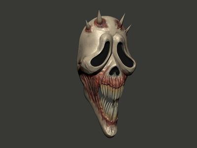 Mortal Kombat Ghostface Baraka MK1