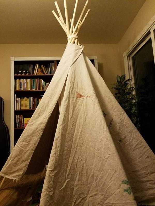 Teepee Lashing for 3/4" PVC