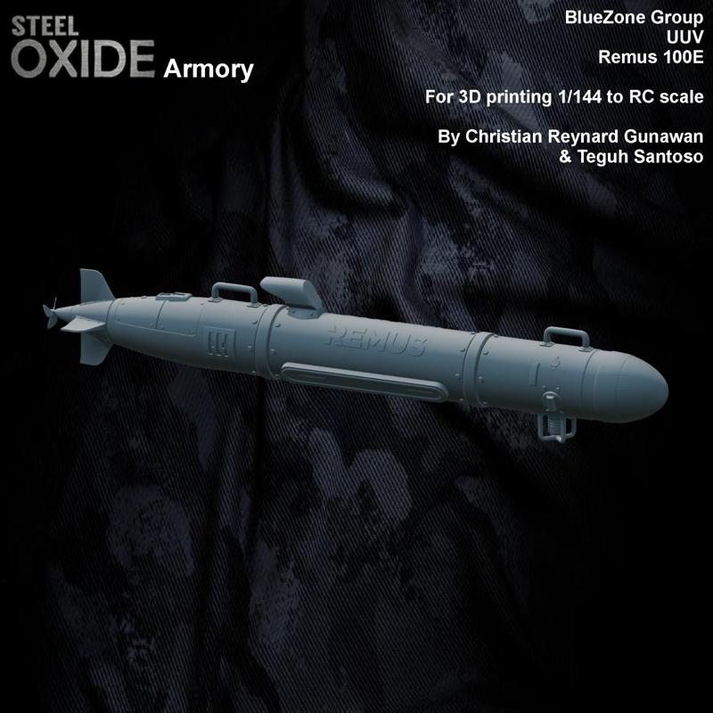 Unmanned Underwater Vehicle Remus 110E environmental