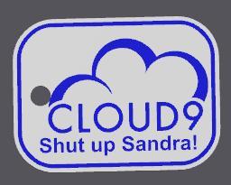 Superstore keychain - Shut Up Sandra