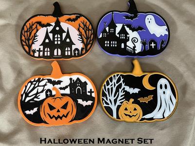 Halloween Magnet Set