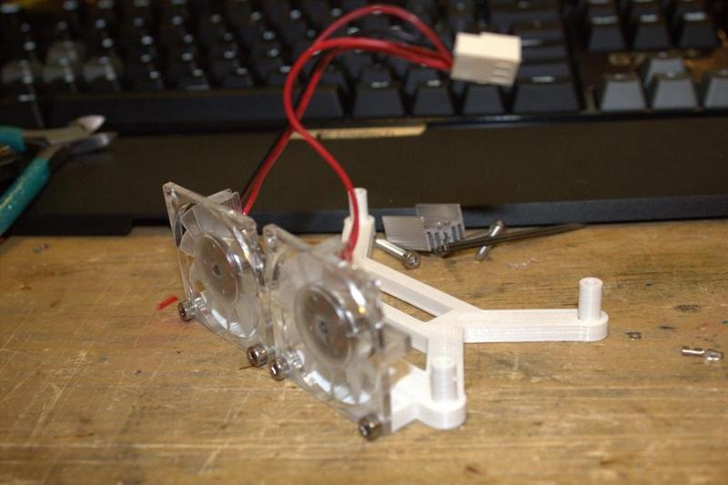 PrintrBoard Mount w/Fans