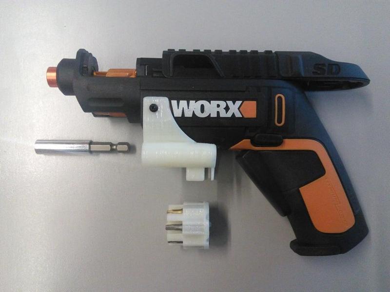 WORX WX254.4 SD SemiAutomatic Bit-Changer
