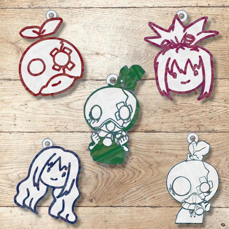 Dr Stone Key Rings - Dokutā Sutōn - Pack 2