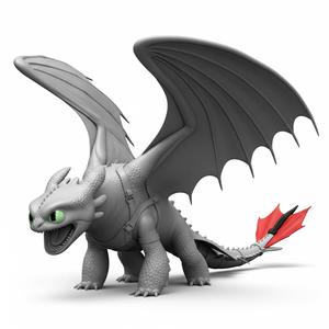 Toothless Night Fury - 3D Printable Figurine