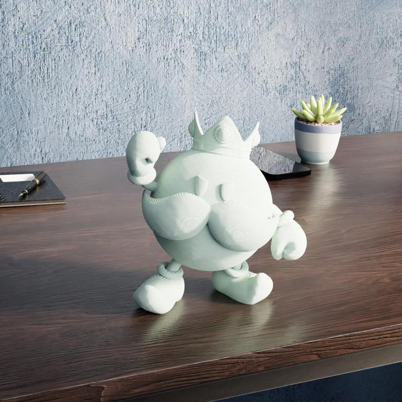 King Bob-omb from Super Mario 64 / Rey Bob-omb from Super Mario 64