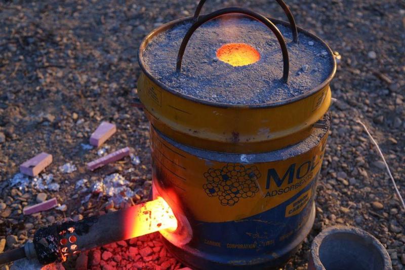 Lost PLA Metal Casting Furnace