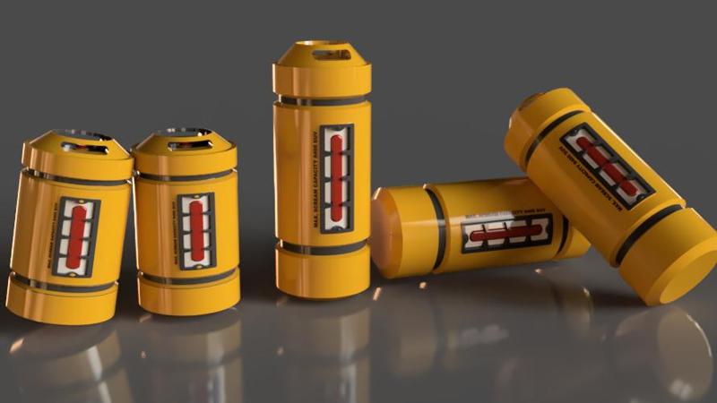 Monster's Inc. Inspired Scream Canister Drink Holder Multipack