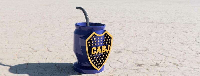 Mate Boca Juniors redondo