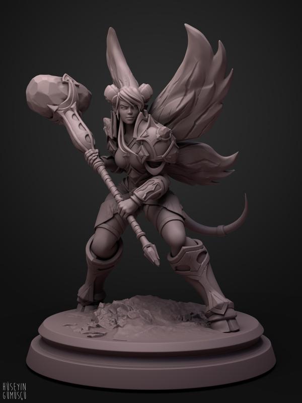 Yrel Worl of Warcraft STL