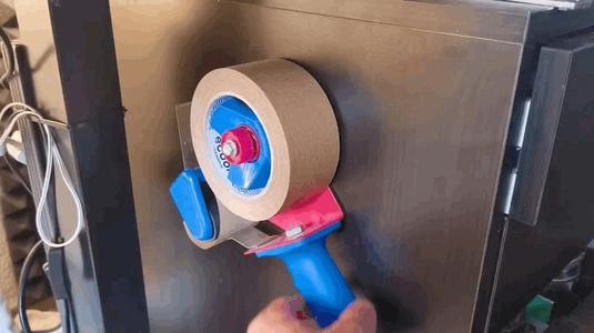 Simple Tape Gun Holder / Wall Mount