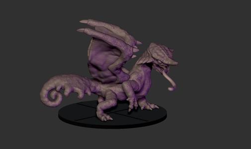 Monster Hunter Chameleos - High Quality Model for Monster Hunter World Boardgame