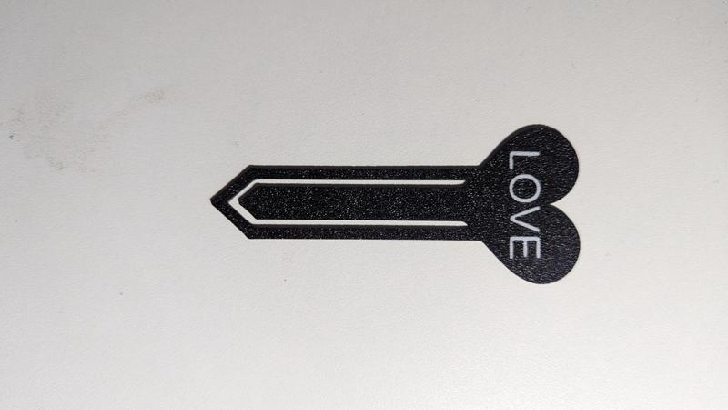 Heart Bookmark - Valentine's Day