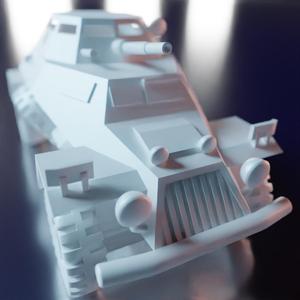 World War II Light Armored Vehicle