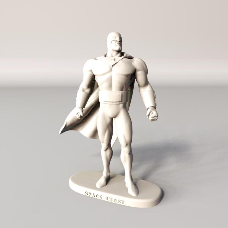 Escala Gulliver - Space Ghost - Hanna Barbera