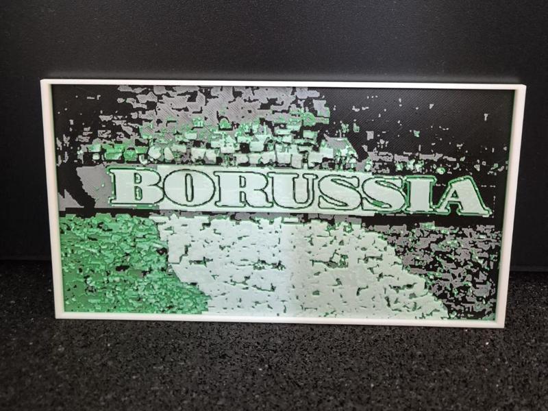 Borussia Mönchengladbach Fan Art Hueforge