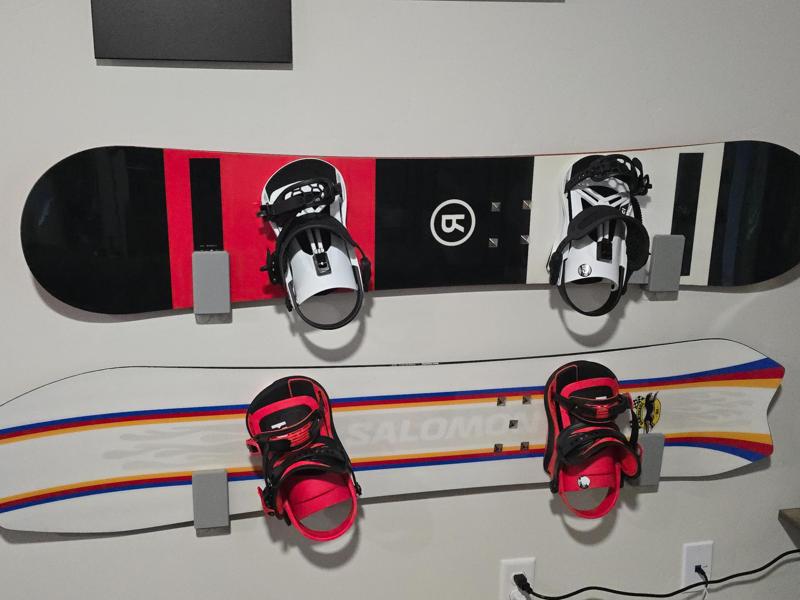 Snowboard Storage Adhesive Mount