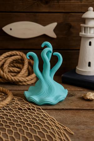 Aqua Tentacle Jewelry Holder – Ocean-Inspired Decor