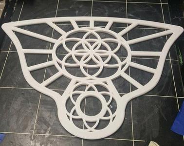 Practice Fans for Flow Artists - Flower of Life - Tech Grip
