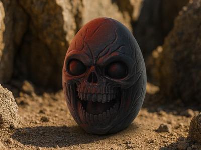 The Dark Skull Egg – Birth of Misfortune