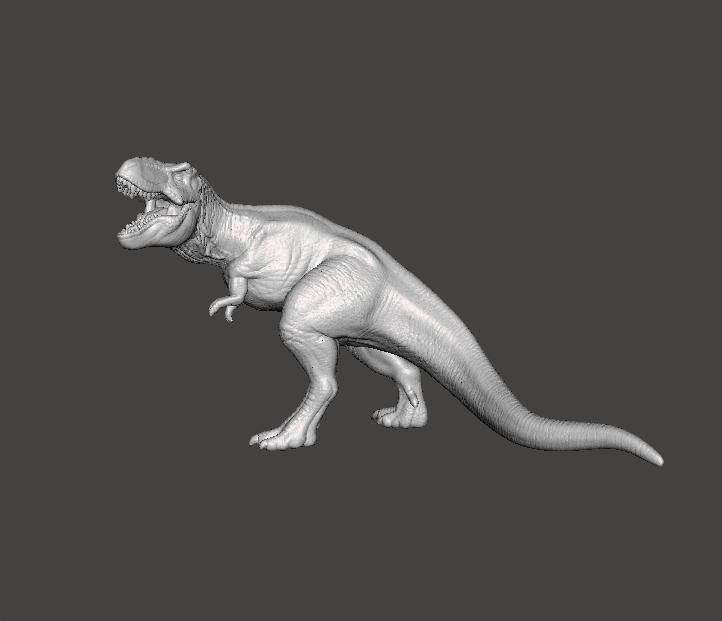 JP T-REX WHEN DINOSAURS RULED THE EARTH FIGURE MODEL ANIMAL RPG