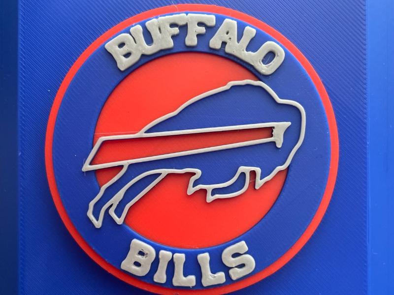 Buffalo bills logo top cap for hammer (no ams)
