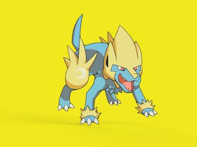 Manectric Wall Art