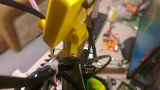 LCD mount for Prusa i3 Steel in OpenSCAD