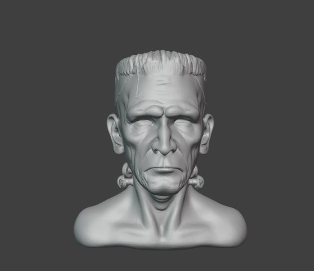 Frankenstein monster bust