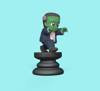 Halloween Chess - Frankenstein